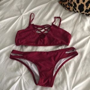 Red CupShe swim suit